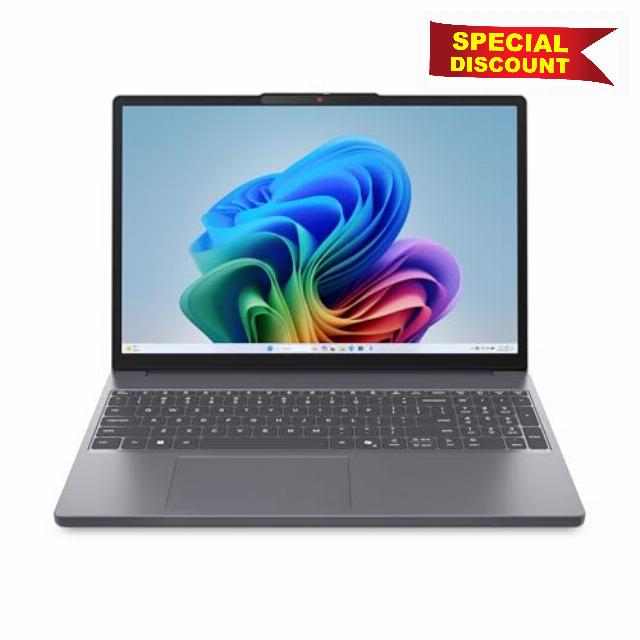 Lenovo IdeaPad Slim 3 Gen 11 | 15.3 inch WUXGA Laptop | Intel Core 3 304 |8 GB RAM | 256 GB SSD | Wi-Fi 7 | USB-C | Windows 11 Home | Office Trial | Luna Grey