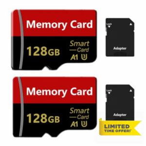 2 Pack Memory Card 128GB