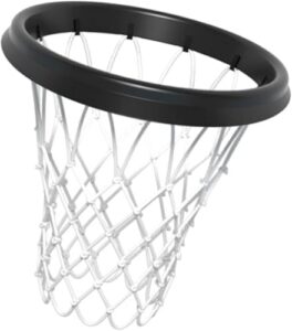 Portable PU Basketball Net Frame Removable Standard Size Rim                                                          Indoor & Outdoor Use