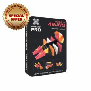 CONNETIX PRO Magnetic Tiles Build It 4 Ways Creatures Pack