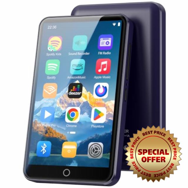 Android 9 MP3 Player with Bluetooth WiFi