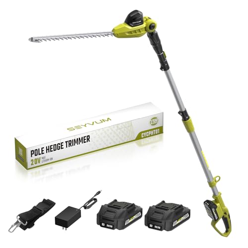 Max 2.7m/9ft Telescopic Extendable hedge trimmers for Bushes
