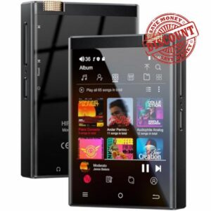 HiFi MP3 Player with Bluetooth and WiFi Lossless Digital Audio Music Player                                                          Oilsky DSD High-Resolution Portable Audio Player