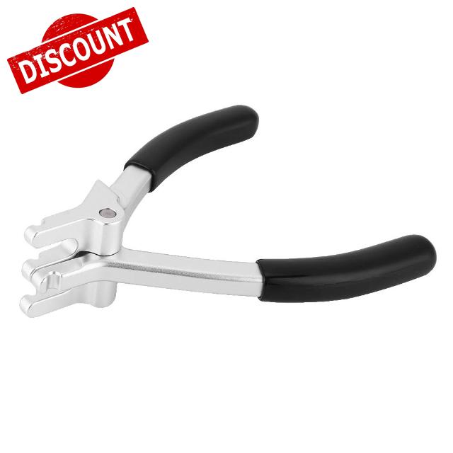 Archery D Loop Pliers - Premium Aluminum Alloy Bowstring D Ring Install Tool - Lightweight