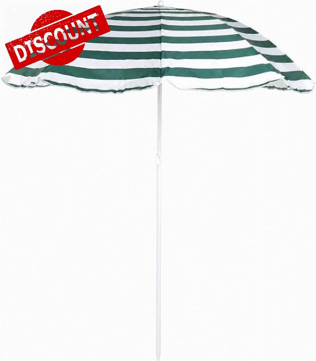 Beach Patio Umbrella Parasol Sun Shade Shelter Protection 1.8m