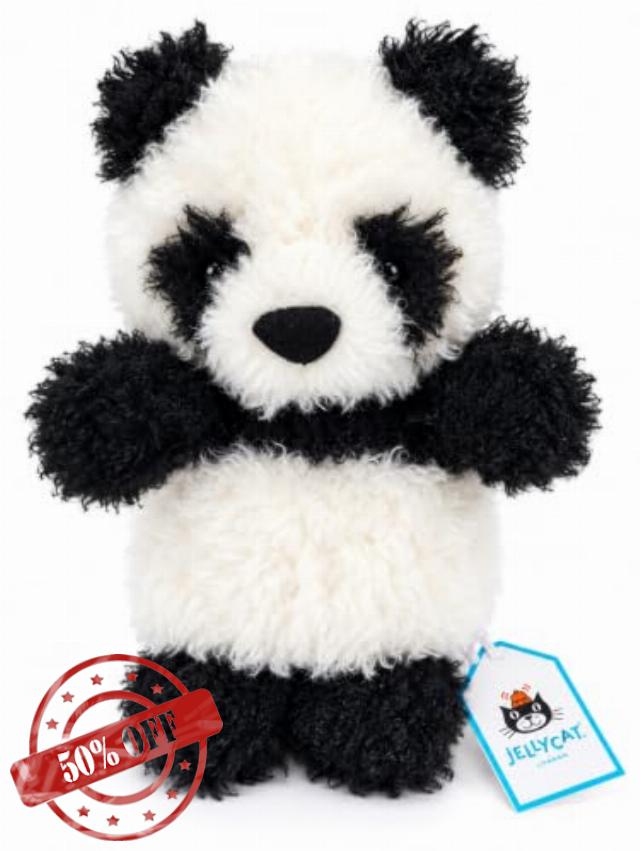 Jellycat Little Panda Soft Plush Toy