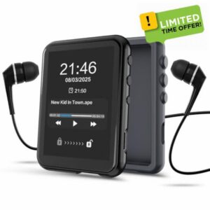 64GB MP3 Player with Bluetooth 5.3