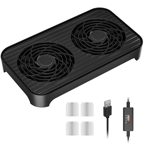 Dual 140mm USB Cooling Stand