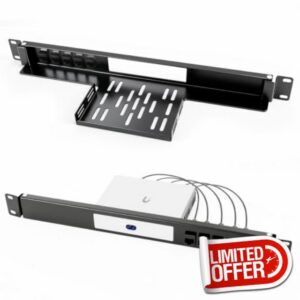 19-inch 1U Metal Rack Mount for Ubiquiti Gateway UCG-Ultra/UXG-Max