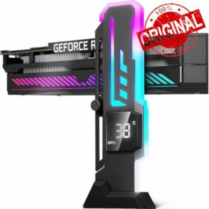 X7-Pro GPU Support Bracket with Temp Display
