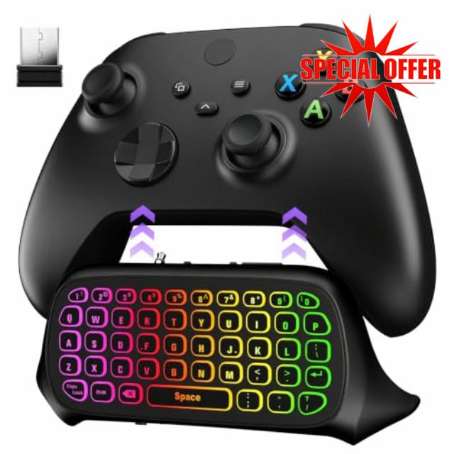 TiMOVO RGB Backlight Keyboard for XBOX Gaming Controller