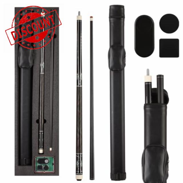 58 inch 12.5mm 20oz Maple Billiard Pool Cue Stick Set