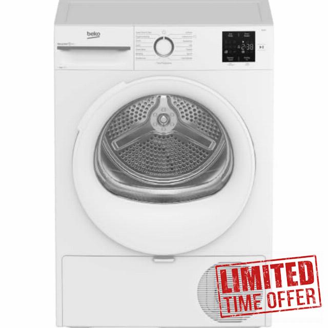 Beko 8kg Heat Pump Tumble Dryer - BMN3T3823W