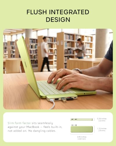 Citrus Designed for MacBook Neo with built-in dual connector