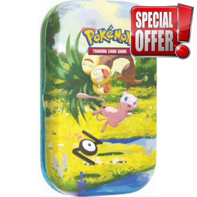 Pokémon TCG: 30th Celebration 1 Random Mini Tin Day/Night- 2 Booster Packs                                                          Pokémon Center Exclusive