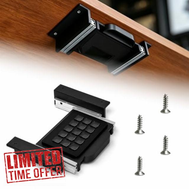 Slide-Out Under Desk Mount for Elgato Stream Deck MK.2 (15-Key)