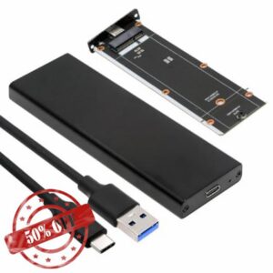 cablecc 7+17 Pin Mac SSD to USB 3.0 Type-C 5Gbps Cell Phone HDD Enclosure Adapter for 2012 Mac Air Pro A1465 A1466 Retina SSD