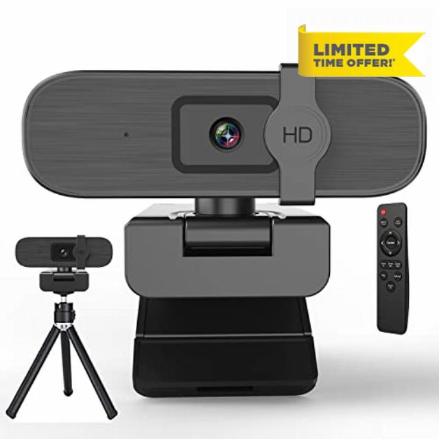 4K Webcam for PC/Laptop/Streaming                                                          Max 9X Hybrid Zoom & Autofocus