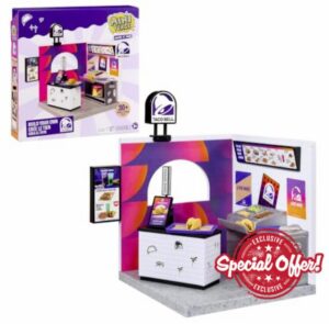 MGA's Miniverse Make It Mini Taco Bell Restaurant Playset                                                          Build Your Own Restaurant Accessories & Display Pieces