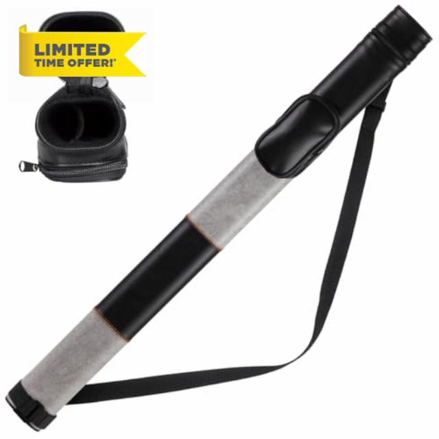 1 Hole 2 Slots Hard Pool Cue Case