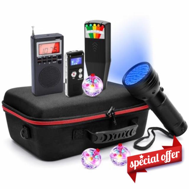 8 Pcs Ghost Equipment Kit for Beginners & Investigators