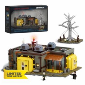 Lumibricks Blade Runner 2049 Protein Farm Living Quarters Building Set                                                          Modular 4-Zone Open-Up Build