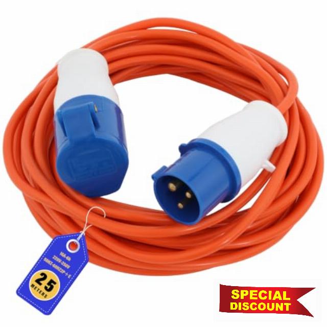 Caravan Hook Up Cable 25m