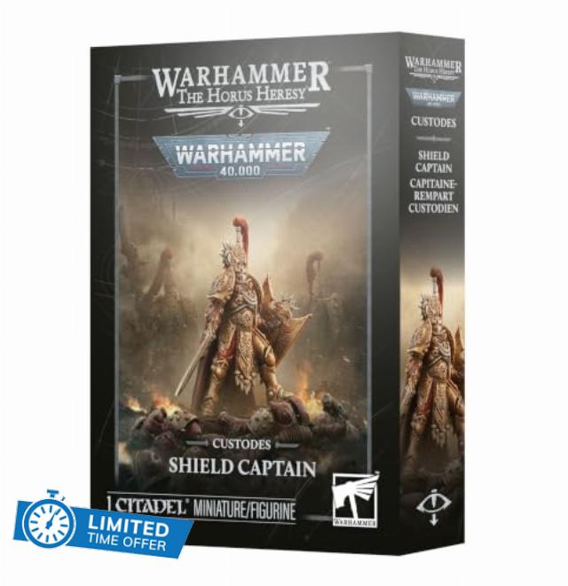 Games Workshop - Custodes: Shield Captain                                                          Warhammer 40