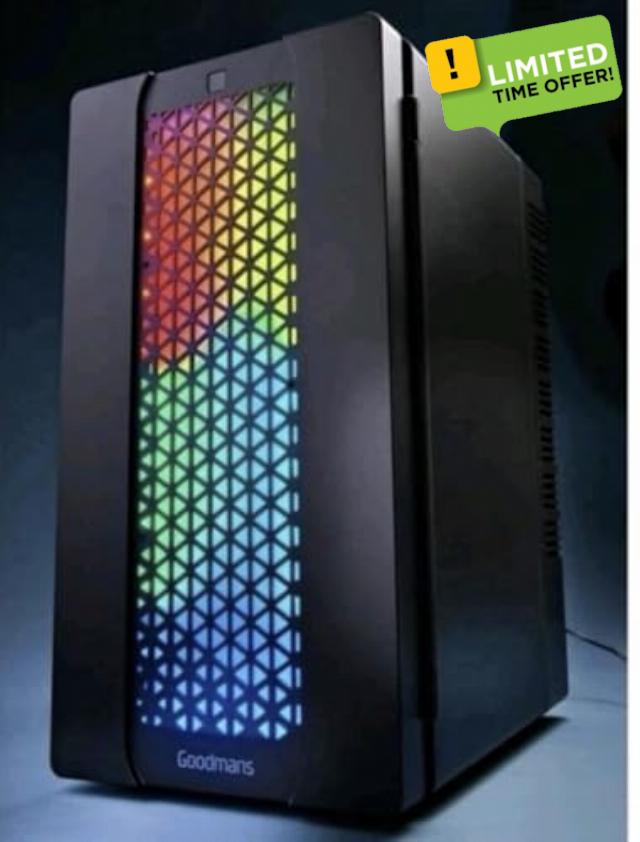 Goodmans Elite LED Colour Changing Gaming Fridge Cooler