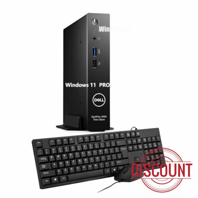 Dell OptiPlex 3000 Thin Client Micro Form Factor Desktop PC