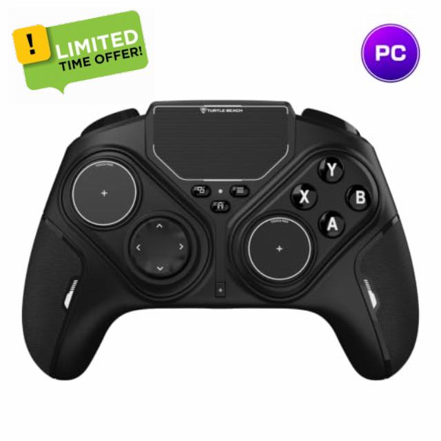 Turtle Beach Stealth Flip Wireless PC Gaming Controller                                                          Flip-to-Touchpad Innovation