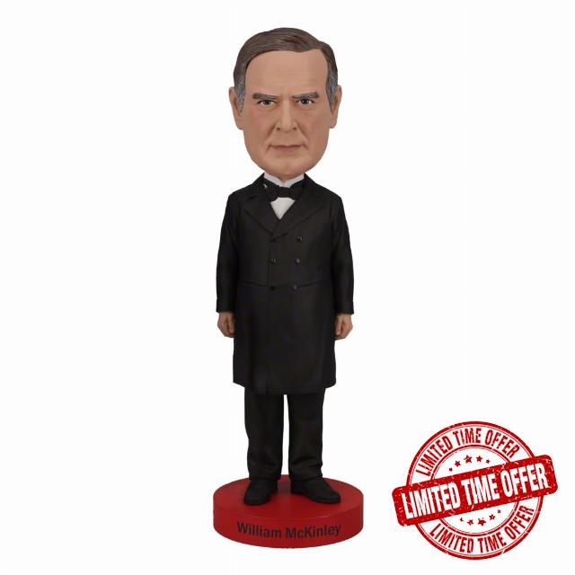 Royal Bobbles William Mckinley Collectible Bobblehead Statue