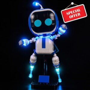 LocoLee LED Light Set Compatible with LEGO 40899 Astro Bot                                                          Decoration Lighting Kit Compatible with LEGO Astro Bot