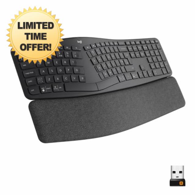Logitech Ergo K860 - Graphite US INTL - INTNL QWERTY