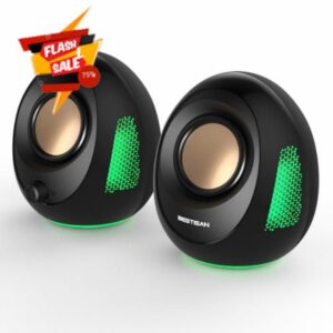 BESTISAN USB/C Powered PC Speakers with Bluetooth                                                          Computer Speakers for Desktop