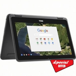 Dell Chromebook 11 3189 11" Touch/Celeron-N3060 / 4GB DDR3 32GB SSD ChromeOS (Renewed)