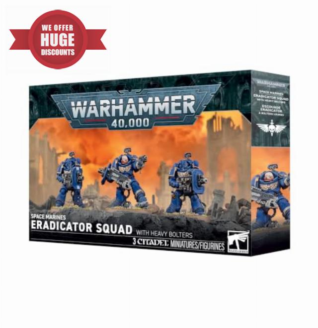 Games Workshop - Space Marines: Eradicator Squad with Heavy Bolters                                                          Warhammer 40