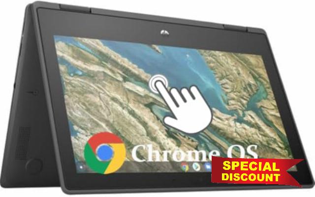 HP Chromebook X360 11 G3 EE TouchScreen Laptop 4GB 32GB Chrome OS(Renewed)                                                          11.6" Screen Display
