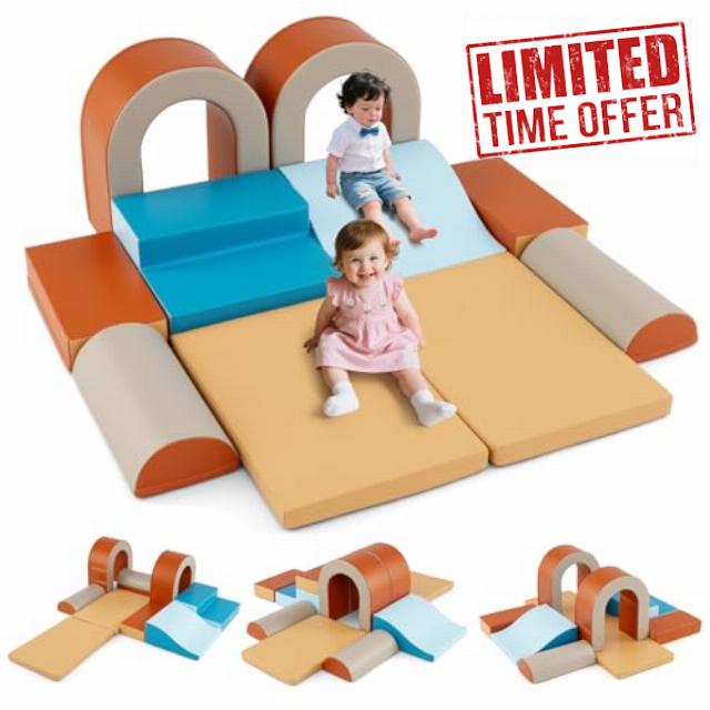 GYMAX Baby Soft Play Set