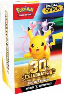 Pokémon TCG: 30th Celebration Booster Bundle (6 Booster Packs)