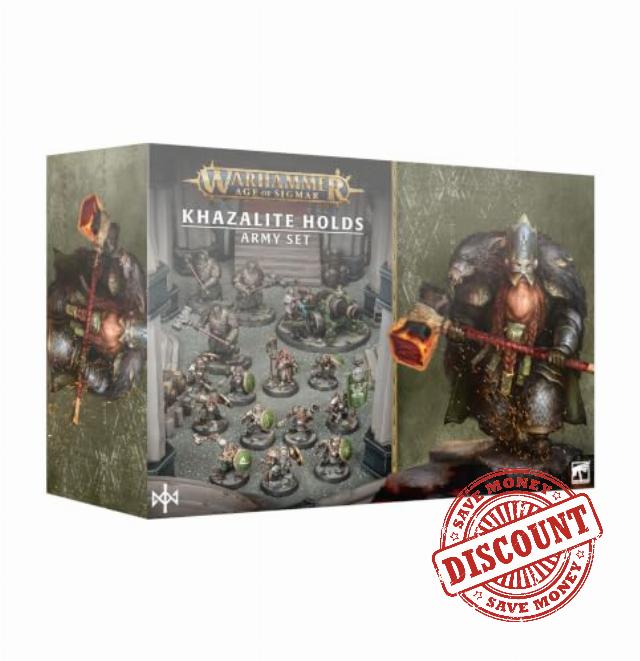 Games Workshop - Warhammer - Khazalite Holds: Army Set                                                          Warhammer Age of Sigma