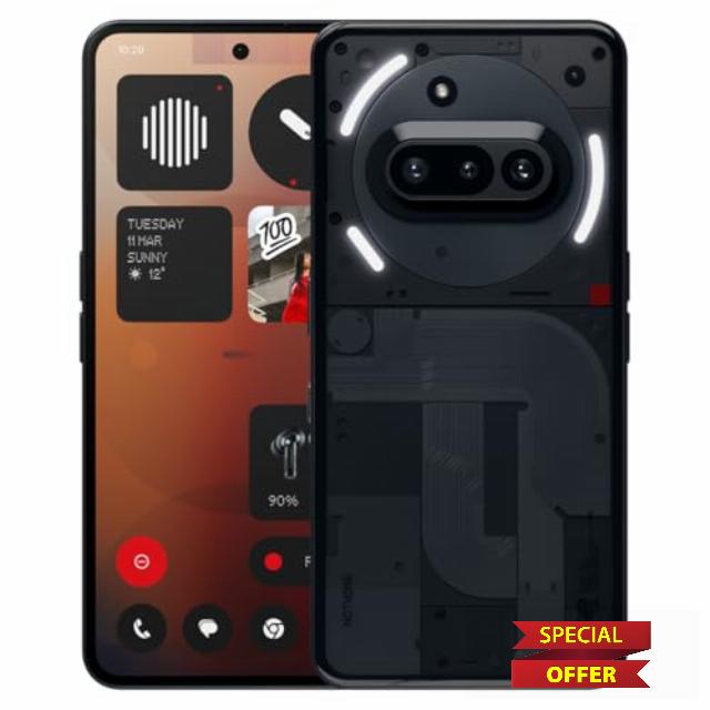 Nothing Phone (3a) 128 GB - mobile phone with 32 MP front camera