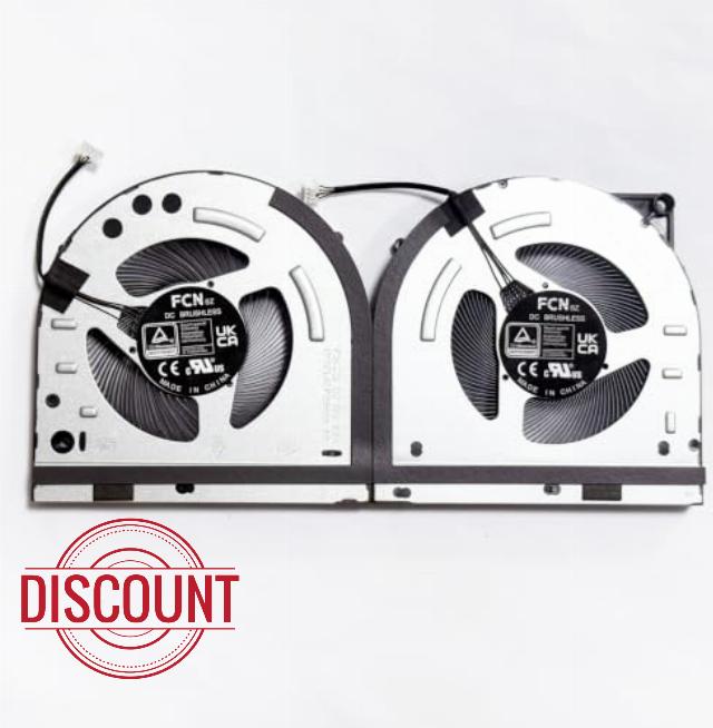 CPU+GPU Cooling Fan Replacement for Lenovo LOQ 15IRX9 (Type 83DV) 15IAX9 (Type 83GS) 15IAX9I GeekPro G5000 2024 Series 5H40S21000 5H40S21001 5H40S20999 DFSCL42P06593A F24222 DFSCL42P16593A F24223 12V