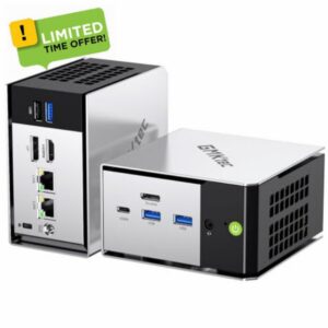 GMKtec Gaming Mini PCWindows 11 Pro M8 AMD Ryzen 5 PRO 6650H (Beat 7430U