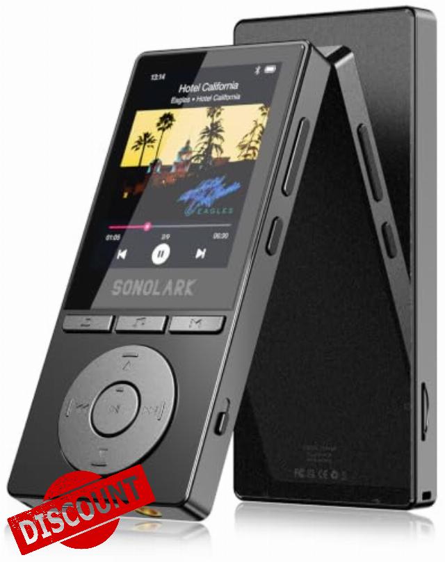 90GB MP3 Players with Bluetooth 5.3