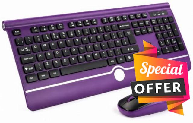 Wireless Keyboard and Mouse Set