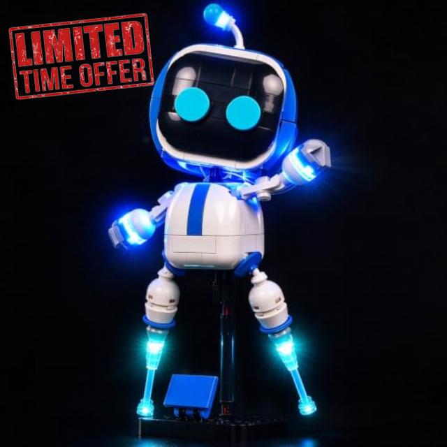 BrickBling Light Kit Compatible with Lego 40899 Astro Bot (No Model)                                                          Decoration Lighting Set