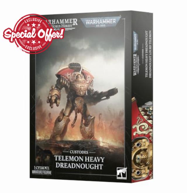 Games Workshop - Custodes: Telemon Heavy Dreadnought                                                          Warhammer 40