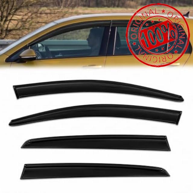 Wind Rain Sun & Smoke Deflectors for VW Golf MK7 2013-2019