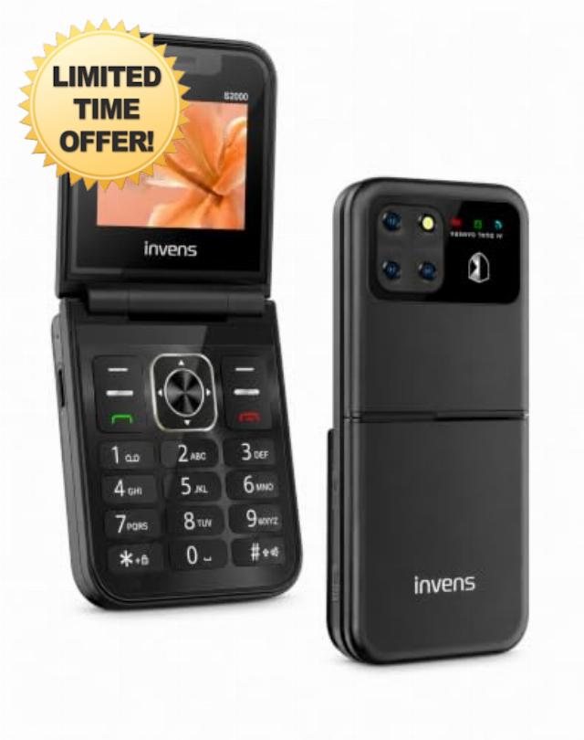 invens Senior Mobile Phone Simple for Elderly